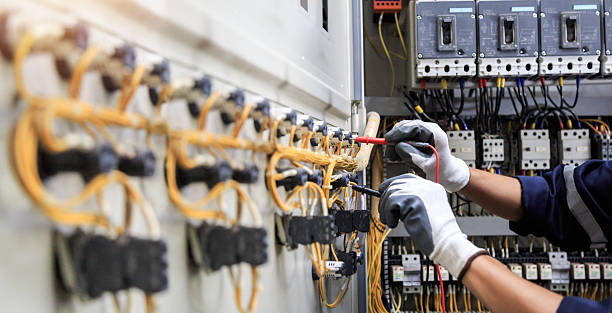 Professional Electrician technician working in Sparta, NC